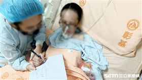 彰化遭毒駕撞命危媽媽醒了/受訪者提供、記者張雅筑攝