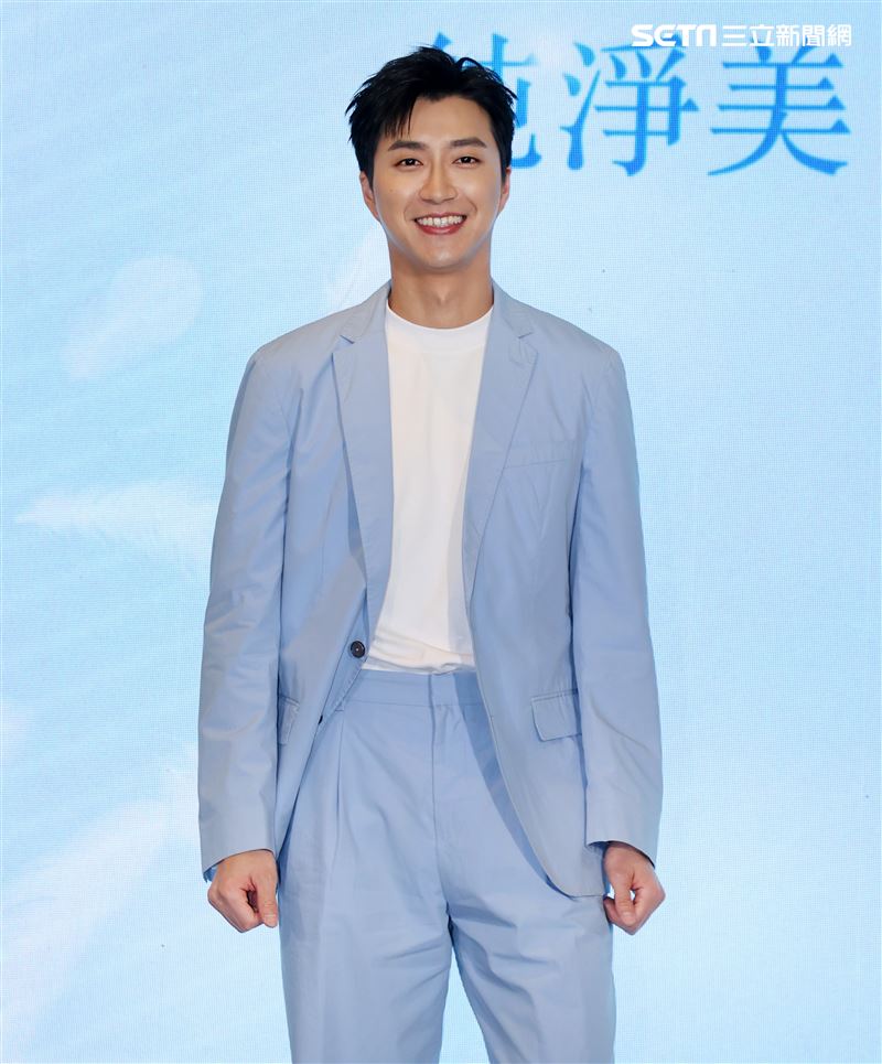 江宏傑「純淨美安全新主張」記者會。（記者邱榮吉/攝影） 