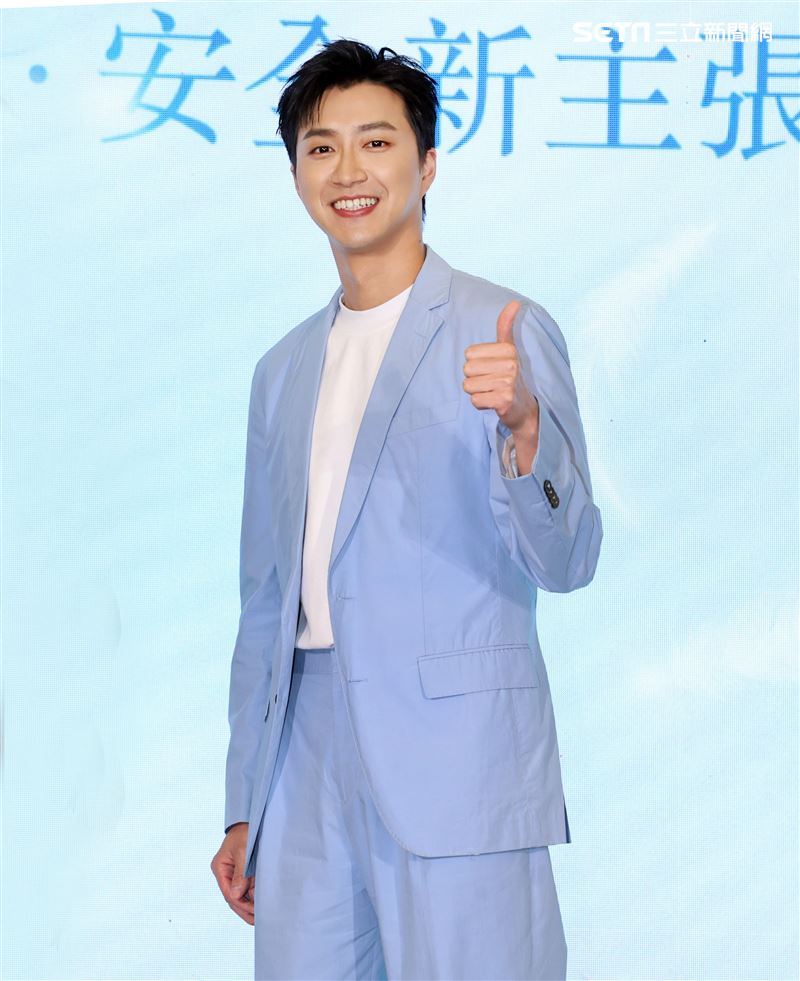 江宏傑「純淨美安全新主張」記者會。（記者邱榮吉/攝影） 