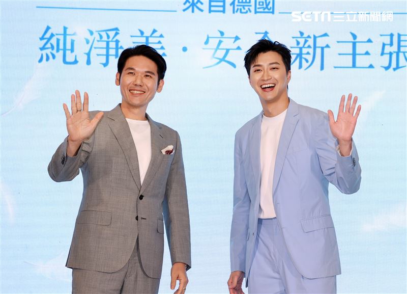 江宏傑「純淨美安全新主張」記者會。（記者邱榮吉/攝影） 