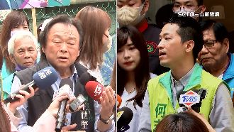 何志偉眼眶紅謝支持者　議員陪王世堅掃街