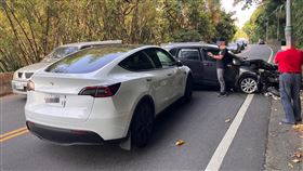 特斯拉,自撞,追撞,五股,登林路,蘆洲,