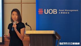 大華資產管理（UOBAM）亞太股票投資分析部副總劉蘇芳。（圖／記者戴玉翔攝影）