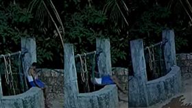 水井,法會,烏爾拉爾,印度,沃爾特,打盹（圖／翻攝自推特）