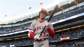 ▲大谷翔平在舊洋基球場開幕100周年紀念日開轟。（圖／翻攝自天使推特）