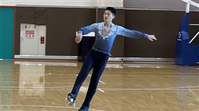 花式滑輪溜冰重返亞運 5組台將瞄準3金台灣「花式滑輪王子」陳毅帆（圖）等5組花式滑輪溜冰選手將登上杭州亞運舞台，教練王淵棟19日表示，目標瞄準3面金牌。中央社記者黃巧雯攝  112年4月19日