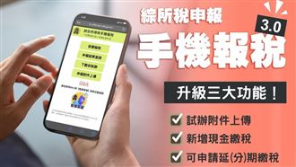3圖懂「手機報稅」 　3功能、5步驟一次看
