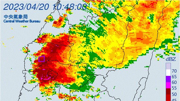 新／4縣市防大雷雨　苗栗縣雨量破300毫米