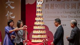 蔡英文總統今（20）日上午出席「國家圖書館90周年館慶慶祝大會」。（圖／總統府提供)