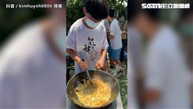 苗栗苑裡國中，賴科宇，熱炒，大火翻炒，絕技，驚豔(圖／翻攝自抖音)