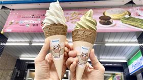 全家霜淇淋咖啡買一送一,全家提供