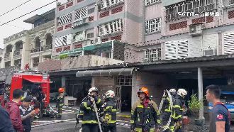 花蓮集合住宅竄火舌！14名住戶嗆傷送醫