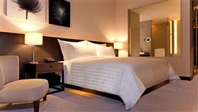 台北寒舍艾美酒店豪華客房。（圖／旅宿業者提供）