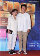 王自強、庹宗華、王滿嬌（滿嬌姨）、陸小芬、游安順、曾珮瑜、林秀玲、葉周權、蘇明明、鄧九雲、陳雪甄與非常多影人導演與製片等老師出席2023國片起飛 造勢記者會。（記者邱榮吉/攝影）