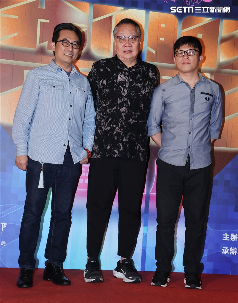 王自強、庹宗華、王滿嬌（滿嬌姨）、陸小芬、游安順、曾珮瑜、林秀玲、葉周權、蘇明明、鄧九雲、陳雪甄與非常多影人導演與製片等老師出席2023國片起飛 造勢記者會。（記者邱榮吉/攝影）