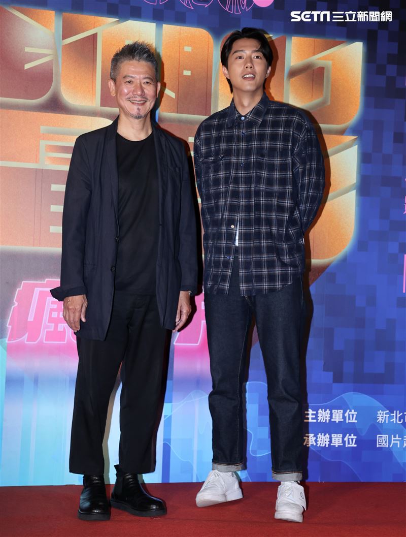 王自強、庹宗華、王滿嬌（滿嬌姨）、陸小芬、游安順、曾珮瑜、林秀玲、葉周權、蘇明明、鄧九雲、陳雪甄與非常多影人導演與製片等老師出席2023國片起飛 造勢記者會。（記者邱榮吉/攝影）