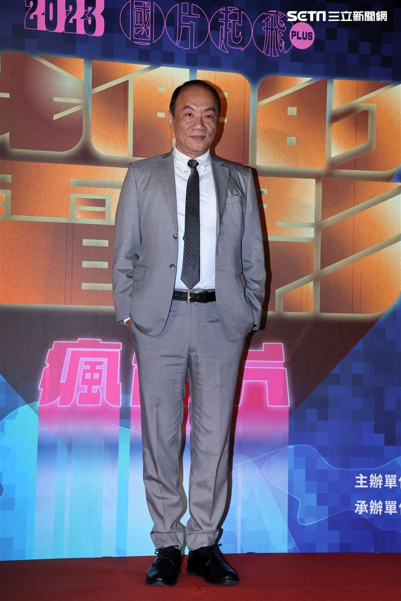 王自強、庹宗華、王滿嬌（滿嬌姨）、陸小芬、游安順、曾珮瑜、林秀玲、葉周權、蘇明明、鄧九雲、陳雪甄與非常多影人導演與製片等老師出席2023國片起飛 造勢記者會。（記者邱榮吉/攝影）