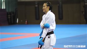 台灣空手道女將辜翠萍。（圖／記者蔡厚瑄攝影）