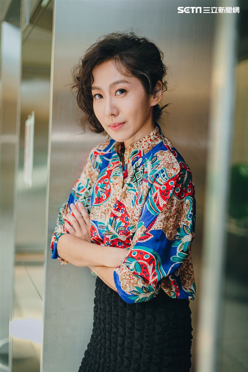 張詩盈三立新聞網專訪。 （圖／記者楊澍攝影）