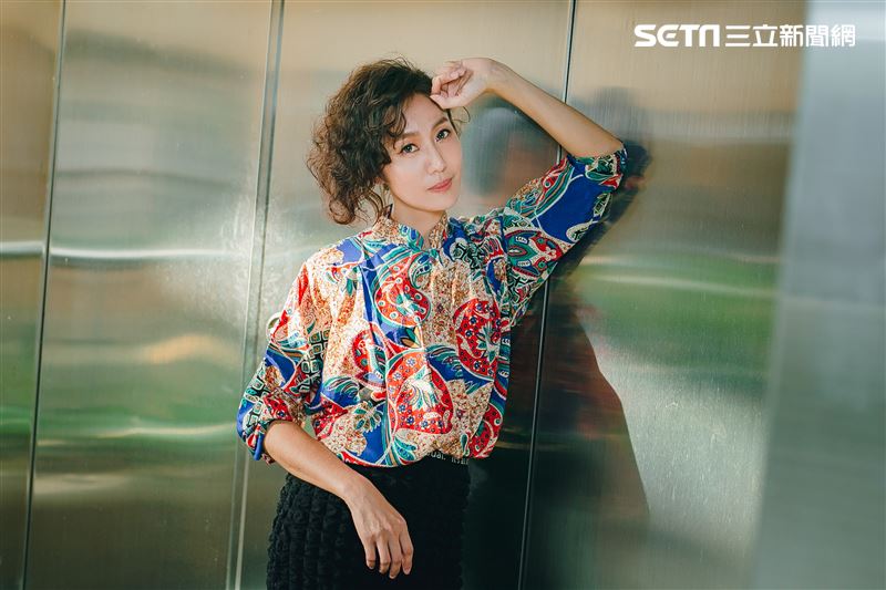 張詩盈三立新聞網專訪。 （圖／記者楊澍攝影）