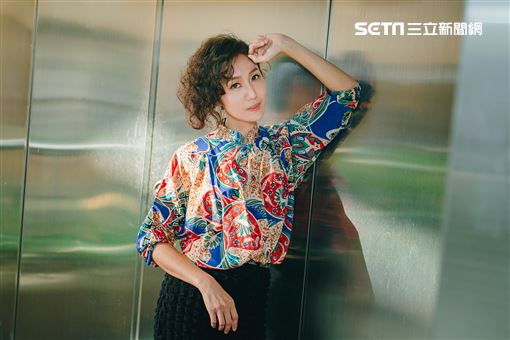 張詩盈三立新聞網專訪。 （圖／記者楊澍攝影）