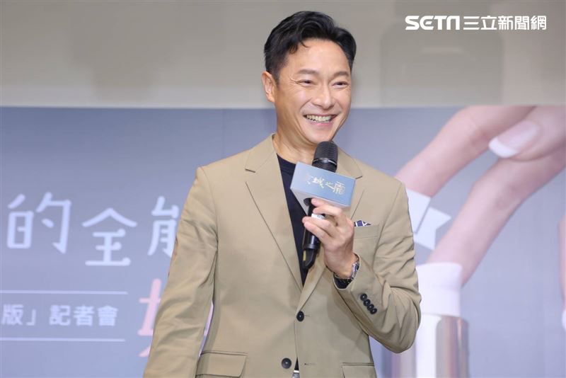 謝祖武和牛爾老師出席保養品活動。 （圖／記者楊澍攝影）