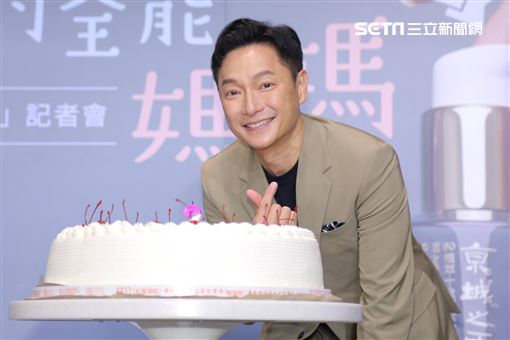 謝祖武和牛爾老師出席保養品活動。 （圖／記者楊澍攝影）