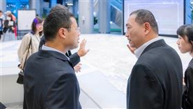 侯友宜新加坡不公開行程曝光，與新加坡國家發展部長李智陞、東北區市長朱倍慶、市區重畫局長林榮輝會面。