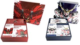 鋼彈,口罩,紙雕,牛仔,中衛,康匠(台灣康匠 提供)