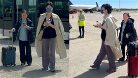 王菲,機場,微博