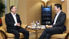 侯友宜訪新加坡與黃循財會面（圖／翻攝自Lawrence Wong 臉書）