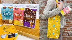 桂格OatYa燕麥奶系列，以多樣口味吸引不同族群消費者，今年更結合台灣設計品牌印花樂推出限定包裝，搶攻消費者目光！