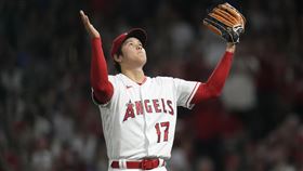 ▲大谷翔平本季首次搭檔新捕手繳好投。（圖／美聯社／達志影像）