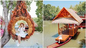 雲林新景點,近水樓台湖畔森林咖啡,IG網友提供