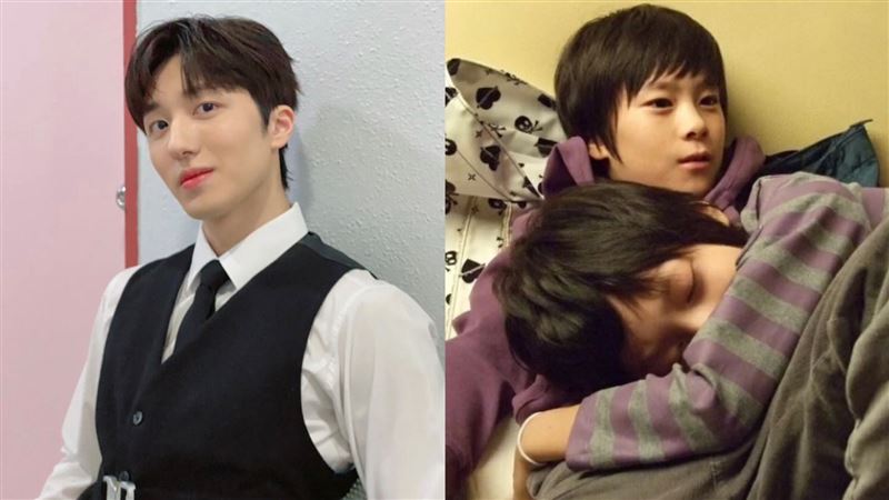 SF9澯熙曬文彬童年合影　相依偎畫面曝光