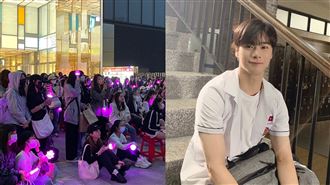 上百名台粉淚崩送走文彬　現場畫面惹鼻酸