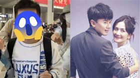 謝娜張杰。（圖／翻攝自微博）