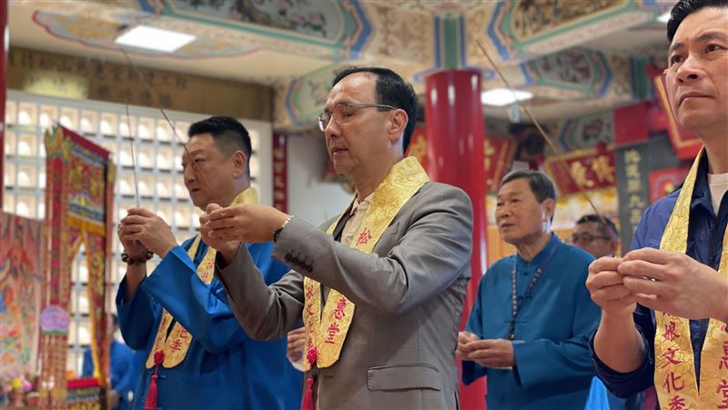 5月徵召侯友宜戰2024？朱立倫回應埋伏筆