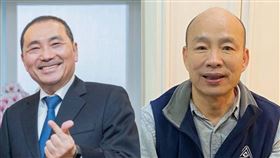 侯友宜、韓國瑜、郭台銘（合成圖/翻攝自侯友宜、韓國瑜、郭台銘FB）