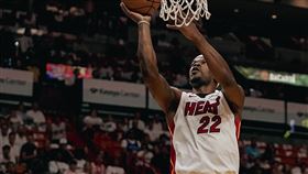▲巴特勒（Jimmy Butler）攻下全場最高30分。（圖／翻攝自熱火推特）