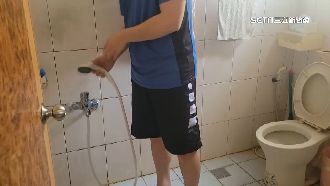 晚上洗澡開水就被電　竟是路燈漏電