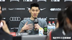 ▲高雄17直播鋼鐵人後衛林書豪出席賽後記者會。（圖／記者劉彥池攝影）