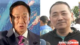 郭台銘、侯友宜。（合成圖／資料照）