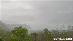 曾文水庫下雨(翻攝畫面)