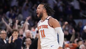 ▲尼克布朗森（Jalen Brunson）攻全場最高29分。（圖／美聯社／達志影像）