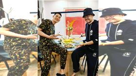 林書豪與按摩師羅鈞諭。（圖／翻攝自羅鈞諭IG）