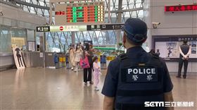 基隆火車站炸彈恐嚇(翻攝畫面)