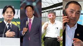 賴清德、郭台銘、柯文哲、侯友宜／臉書