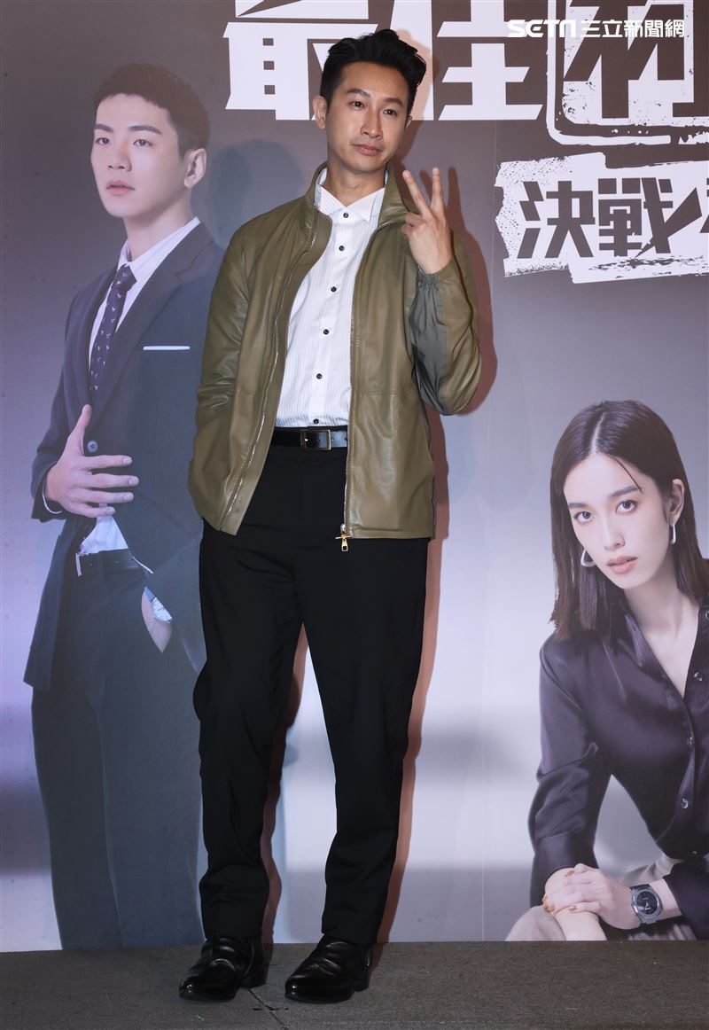 邱凱偉出席最佳利益2、3季首播記者會。（記者邱榮吉/攝影）