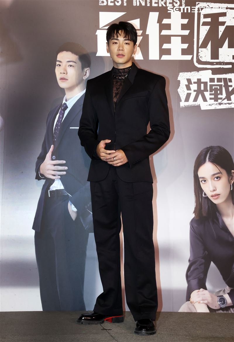 禾浩辰出席最佳利益2、3季首播記者會。（記者邱榮吉/攝影）